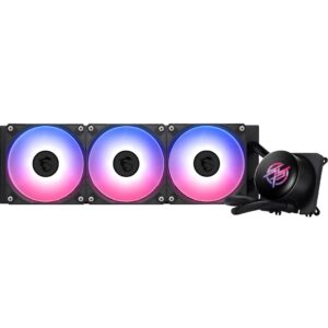 MSI MPG CORELIQUID P13 Kompiuterio aušinimo sistema Procesorius Universalusis skystinis aušintuvas 12 cm Juoda 1 vnt - Image 3