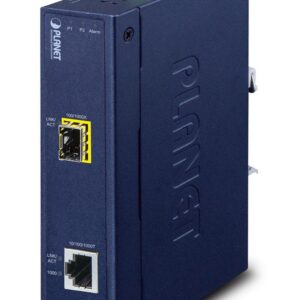 PLANET IGT-805AT tinklo medijos keitiklis 1000 Mbit/ai Mėlyna - Image 2