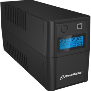 PowerWalker VI 850SE LCD/IEC nepertraukiamo maitinimo resursai (UPS) „Line-Interactive“ 0,85 kVA 480 W 4 AC išvestis(ys / čių) - Image 3