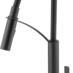 Kitchen faucet with flexible spout - 2 jet types