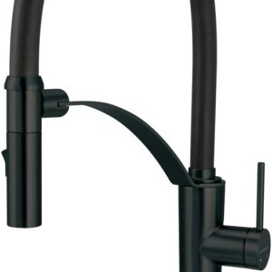 Kitchen faucet with flexible spout - 2 types of spray
