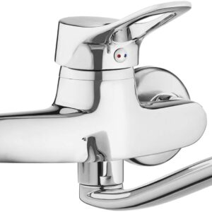 Wall-mounted kitchen faucet
