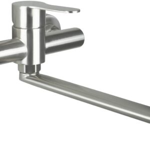 Wall-mounted kitchen faucet