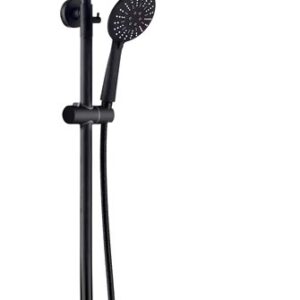 Black Thermo Shower Column