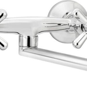 Wall-mounted kitchen faucet