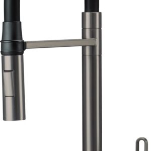 Kitchen faucet flexible spout - 2 stream types