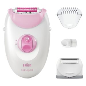 Braun Silk-épil 3 3-031 20 pincetai Rožinė, Balta