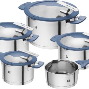 ZWILLING SIMPLIFY Zestaw 5 garnków błękitny