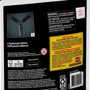 Konstruktorius LEGO® Technic Baltas vandens lėktuvas 82vnt. - Image 3