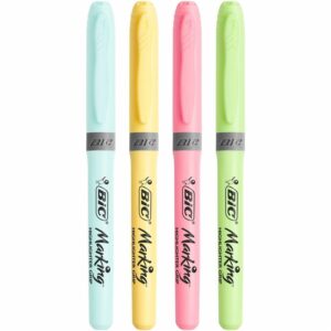 Teksto žymeklis Bic Pastel 964859, 4 vnt. - Image 2
