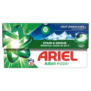 LAUNDRY PODS ARIEL MOUNT SPRING 30GAB - Image 1