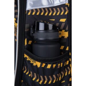 Mokyklinė kuprinė CoolPack, juoda/oranžinė, 40x29x14cm - Image 3