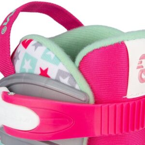 Riedučiai Nijdam Sk8 Star, balta sp./rožinė sp., 33-36 - Image 3