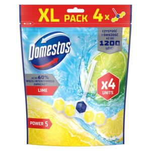 WC valiklis - gaiviklis Domestos POWER5 Citrus, 4 vnt. - Image 1