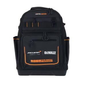 Dewalt x McLaren F1 Team specialaus leidimo įrankių kuprinė