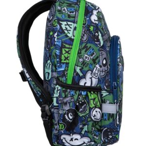 Mokyklinė kuprinė CoolPack Monster F049824, įvairių spalvų - Image 2