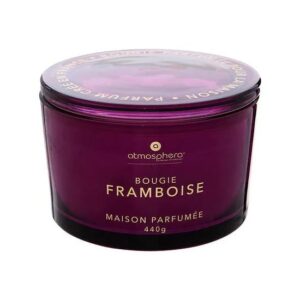 Žvakė, aromatinė Atmosphera Glowy Rasberry, 30 h, 440 g