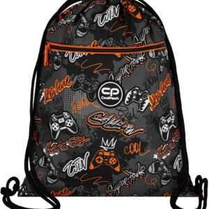 Krepšys avalynei CoolPack Vert Gamer, juoda 42.5x32.5cm