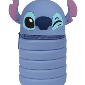 Penalas be priemonių Disney Stitch 80990PTR, 12x6cm, mėlyna