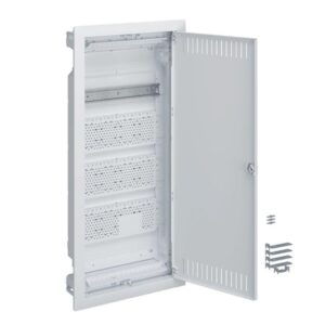 Modulinis skydas Hager Volta, potinkinis, 48 mod., balta sp.