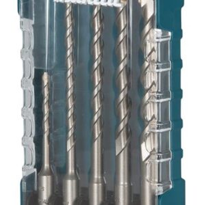 Betono grąžtų komplektas Makita, SDS-PLUS, 5 vnt. - Image 2