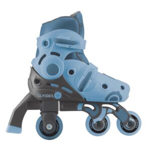 Riedučiai Globber Learning Skates 2in1, mėlyna sp., 30-33 - Image 2