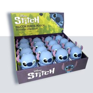 Penalas be priemonių Disney Stitch 80990PTR, 12x6cm, mėlyna - Image 2