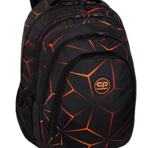 Kuprinė CoolPack Drafter Lava, juoda/oranžinė