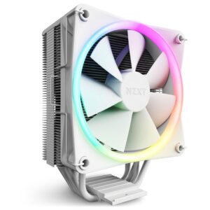 NZXT T120 RGB Procesorius Orinis aušintuvas 12 cm Balta 1 vnt