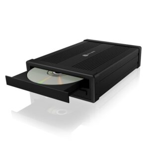 ICY BOX IB-525-U3 ODD įrenginio korpusas 13,3 cm (5.25") SATA III Juoda - Image 2