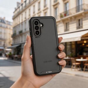 Tech-Protect DEFENSE GALAXY A36 / A56 / A27 / A37 5G MATINIS JUODAS - Image 5