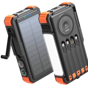 Extralink POWERBANK SOLARNY 20000MAH 20W DYNAMO INDUKCJA LAMPA LATARKA