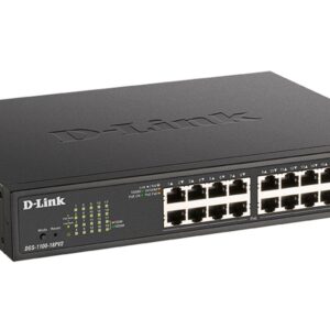D-Link DGS-1100-18PV2 tinklo komutatorius Valdomas L2 Gigabit Ethernet (10/100/1000) Maitinimas per Eternetą (PoE) 1U Juoda - Image 2