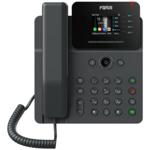 Fanvil V61G IP telefonas Juoda 4 linijos LCD