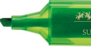 Teksto žymeklis Faber-Castell Superfluorecent, žalias