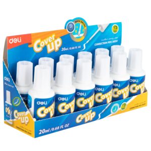 Korekcinis skystis su šepetėliu DELI 20ml - Image 3