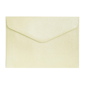 Dekoratyviniai vokai Galeri Papieru B6 Pearl ivory K, 150 g/m2, 10 vnt/pak