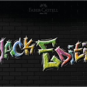 Spalvoti pieštukai Faber-Castell Black Edition, 36 pastelinių spalvų, metalinėje dėžutėje - Image 2