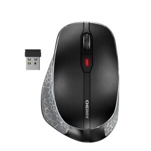 CHERRY MW 8C ERGO kompiuterio pelė Dešinės rankos RD belaidis ryšys + „Bluetooth“ Optinis 3000 DPI - Image 1