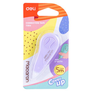Korektūros juostelė Deli Macaron, 5 mm x 5 m įvairių spalvų - Image 9
