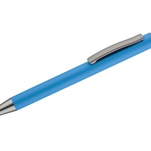Automatinis tušinukas Goma, metalinis, gumuotas, žydros spalvos