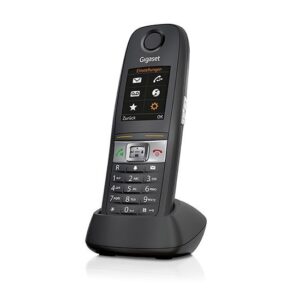 Gigaset E630HX DECT telefono ragelis Skambintojo ID Juoda - Image 3