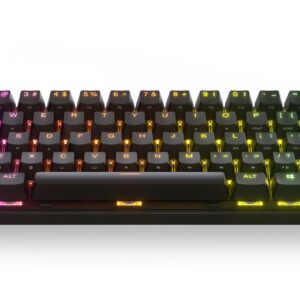 Steelseries Apex Pro Mini Wireless klaviatūra Žaidimams USB + RF Wireless + Bluetooth QWERTY Anglų (JAV) Juoda - Image 1