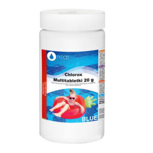 Chlorox daugiafunkcės tabletės Chlorox 20g baseino priežiūros priemonės 1KG MĖLYNOS BA0566 - Image 3
