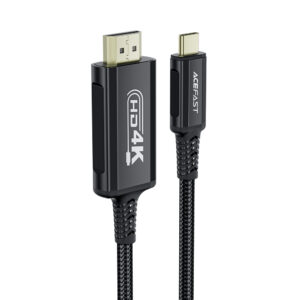 Acefast C1 USB-C/HDMI Video Cable 4K 60Hz HDR 1.8m - juodos spalvos - Image 3