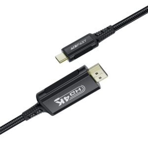 Acefast C1 USB-C/HDMI Video Cable 4K 60Hz HDR 1.8m - juodos spalvos - Image 4