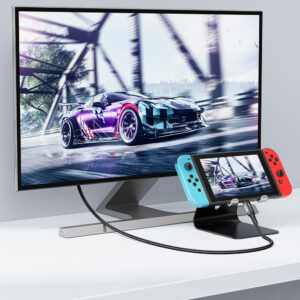Acefast C1 USB-C/HDMI Video Cable 4K 60Hz HDR 1.8m - juodos spalvos - Image 6