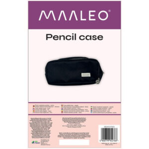 Trigubas sulankstomas pieštukų dėklas - juodas Maaleo 24476 - Image 3