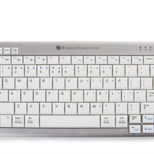 BakkerElkhuizen UltraBoard 950 Wireless klaviatūra Biuras „Bluetooth“ QWERTY Anglų (JAV) Šviesiai Žalia, Balta - Image 3