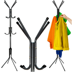 Pastatoma drabužių kabykla 170 cm - juoda Ruhhy 26362